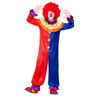 Disfraz Payaso Carnaval Adulto Talla M/L