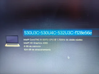 Samsung Ultrabook i5-3317U 6GB RAM 524GB SSD