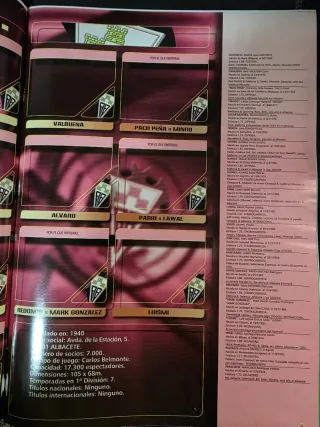 Álbum Cromos Liga 2004-2005 Oficial