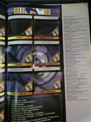 Álbum Cromos Liga 2004-2005 Oficial