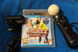 Sports Champions 2 PS3 + Cámara + Mando