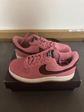 Nike Air Force 1 Donna Rosa/Marrone
