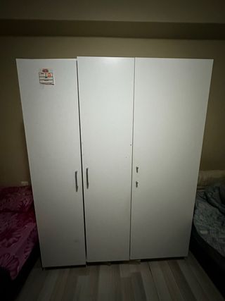 Armario 3 Puertas Blanco