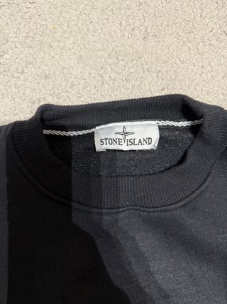 Sudadera Stone Island Niños Negra