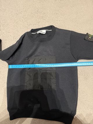 Sudadera Stone Island Niños Negra