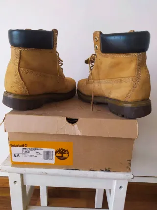 Timberland Stivali in nabuk giallo