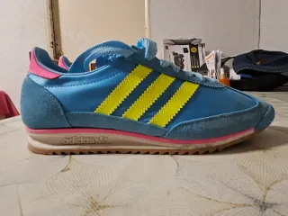Zapatillas Adidas SL 72 Azul y Rosa