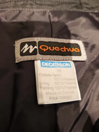 Pantalón de esquí negro talla S