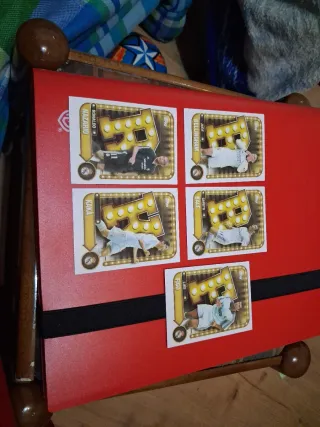 Real Madrid cromos de topps 25 26