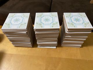 Baldosas antiguas 15x15 cm (lote)