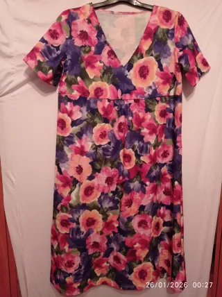 Vestido floral corto