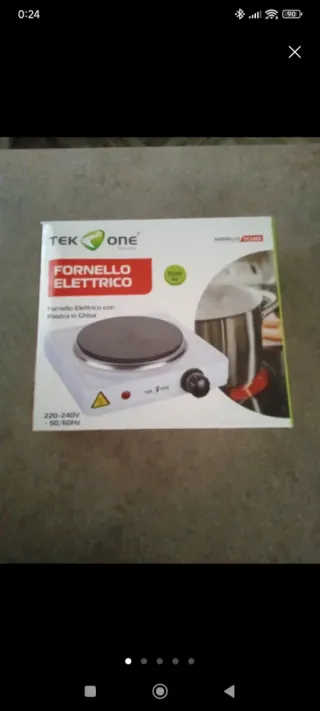 Placa Eléctrica Tek One 1500W