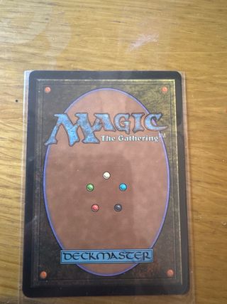 Carta Magic Canto fúnebre de pavor