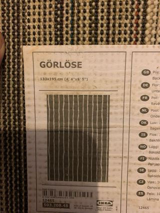 Tappeto Ikea Gorlose 133x195 cm