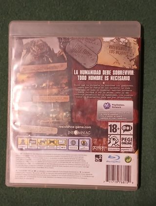 Resistance 2 PS3 Shooter