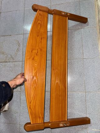 Cabecero y piecero de madera