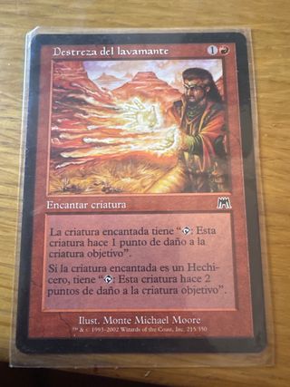 Carta Magic Destreza del Lavamante 1R