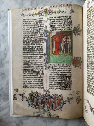 Las mas bellas miniaturas de la Biblia Wenceslao