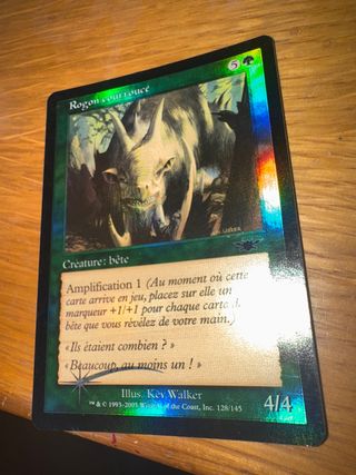 Carta Magic Rogon Courroucé Francés