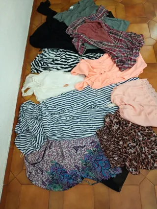 Lote Ropa Talla S/M: Vestidos, Faldas, Petos