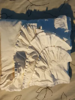 Funda cuna de hilo hecha a mano