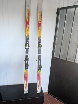 HEAD RE 880 Alpine Skis 180 cm with Salomon Bindin