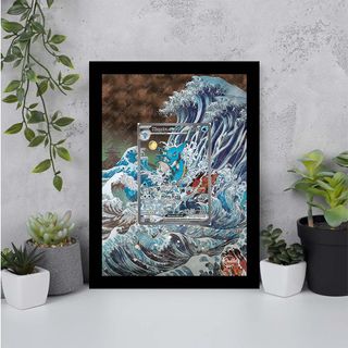 Cornice Kingdra Pokémon Arte