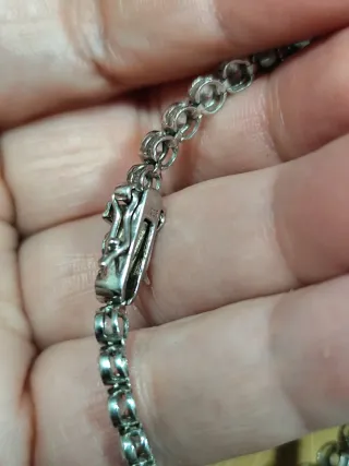 Pulsera Riviere Plata de Ley 925