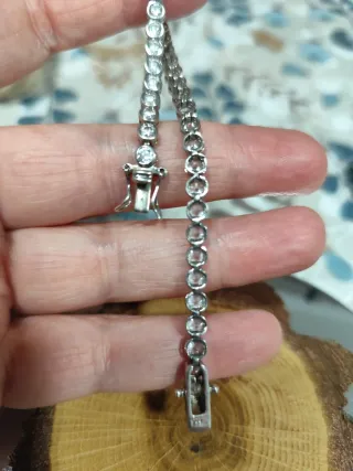 Pulsera Riviere Plata de Ley 925