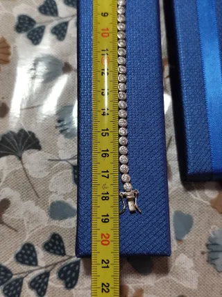 Pulsera Riviere Plata de Ley 925