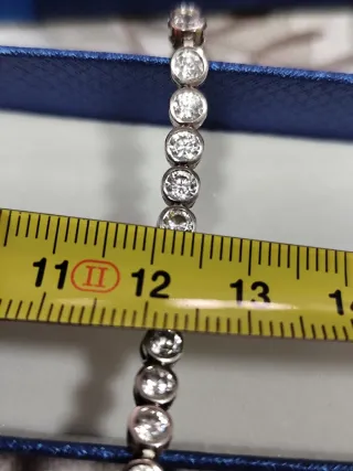 Pulsera Riviere Plata de Ley 925