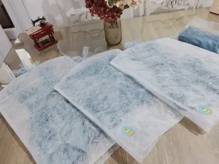 Traje de acompañante azul