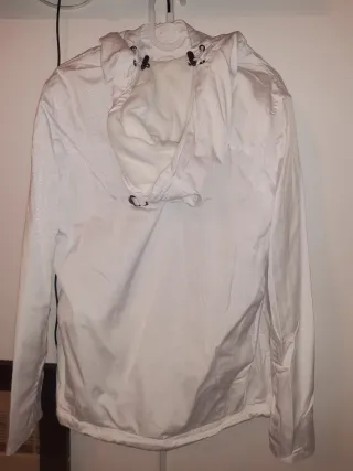 Sudadera polar blanca