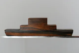 Biscottiera Art Decò argento e cristallo