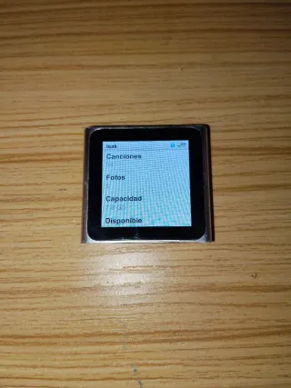 iPod Nano 6° Generación Plata. Apple mp3. A1366.