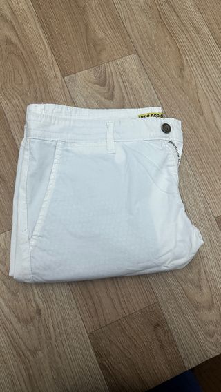 Pantaloncino uomo bianco elastico