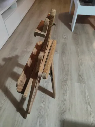 Caballete de madera pequeño