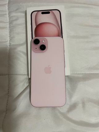 iPhone 15 Rosa Ningun rasguño ni desperfecto