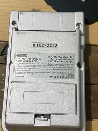 Nintendo Game Boy pocket + juegos