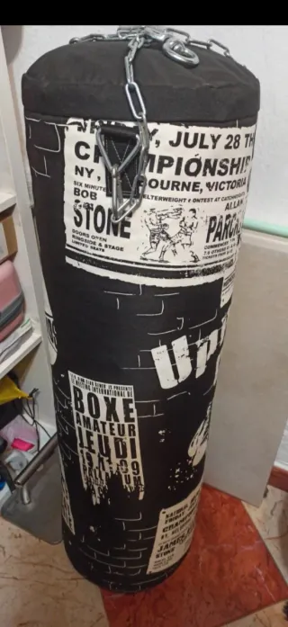 Saco de boxeo vintage