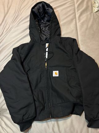 Casaco Carhartt Preto com Capuz