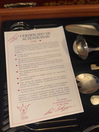 Cubertería de Lujo Solingen Beckmann