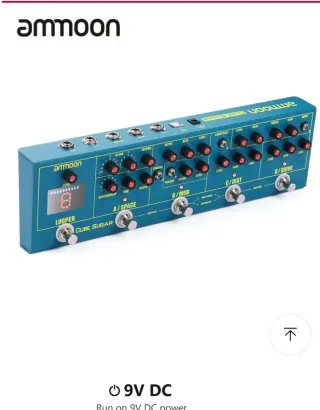 Pedalera Multi-Effetti per Chitarra Elettrica