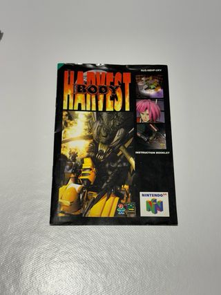 Body Harvest N64 - Juego y Manual