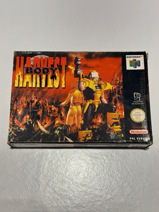 Body Harvest N64 - Juego y Manual