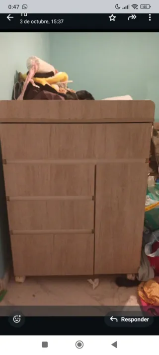 Cuna convertible en cama