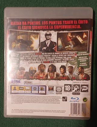 SEGA The Club PS3 Shooter Videojuego
