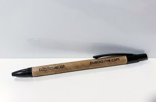 BOLIGRAFO PROMOCIONAL PUEBLA VIVE Y B2B TRAVEL