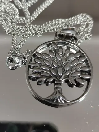 Colgante Acero Árbol de la Vida