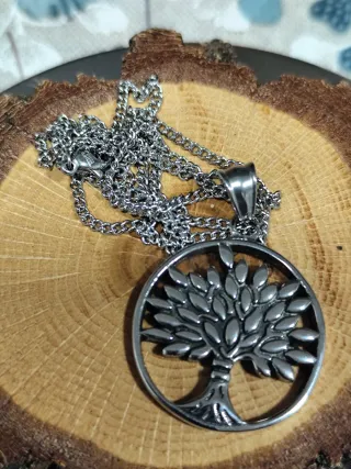 Colgante Acero Árbol de la Vida